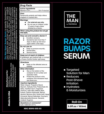 Razor Bumps Roll On (Fd 04418 The Man By Vanibiss Razor Bumps Serum Roll On Tube 81890 005 03)